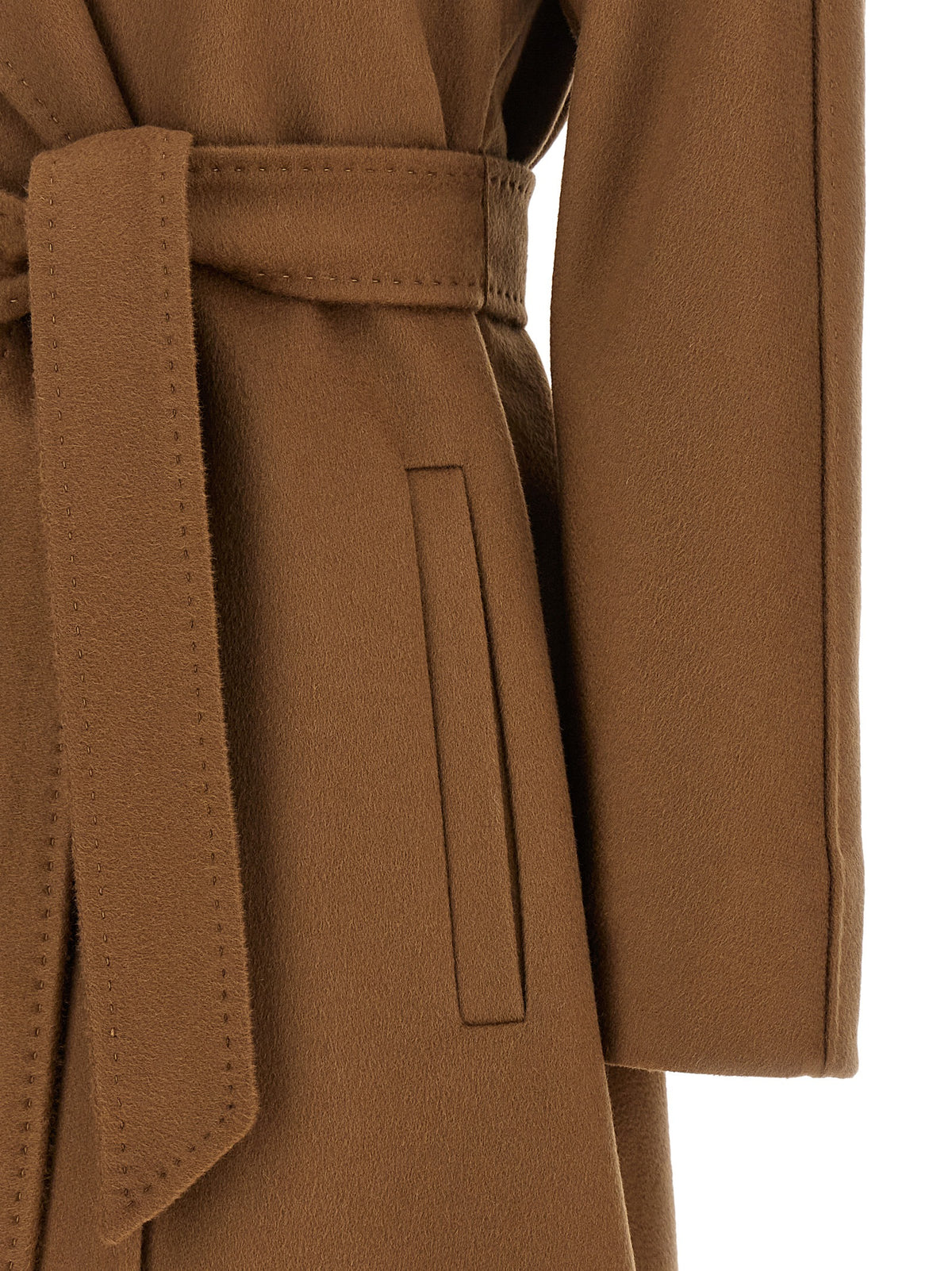 Max Mara Beiger Wollmantel