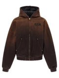 WILLY CHAVARRIA Baumwoll-Jacke in Braun