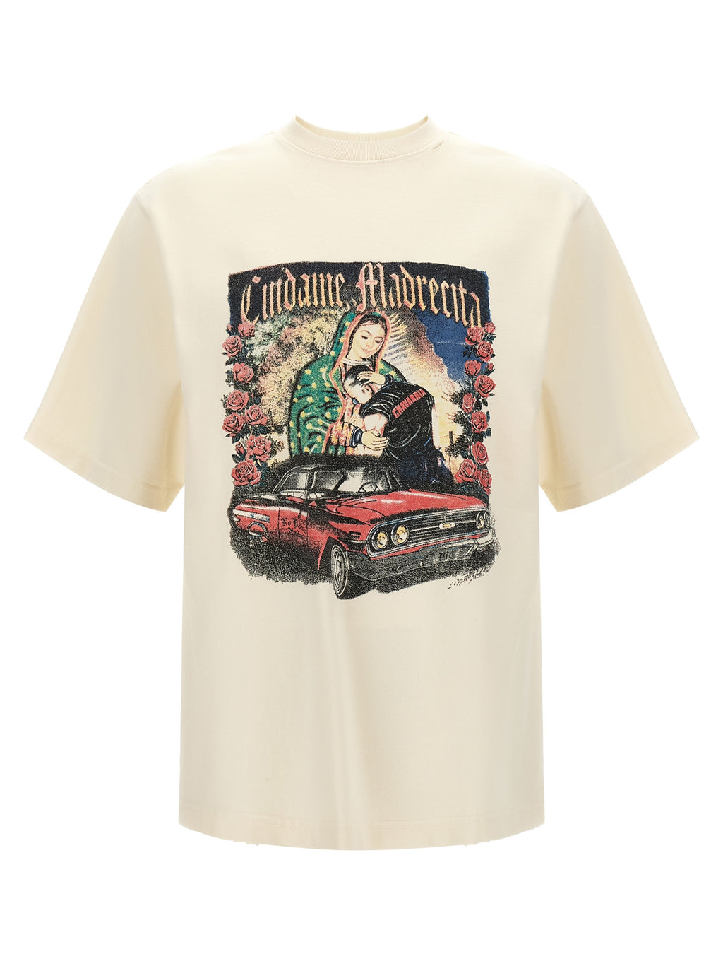 WILLY CHAVARRIA Weißes Baumwoll-T-Shirt