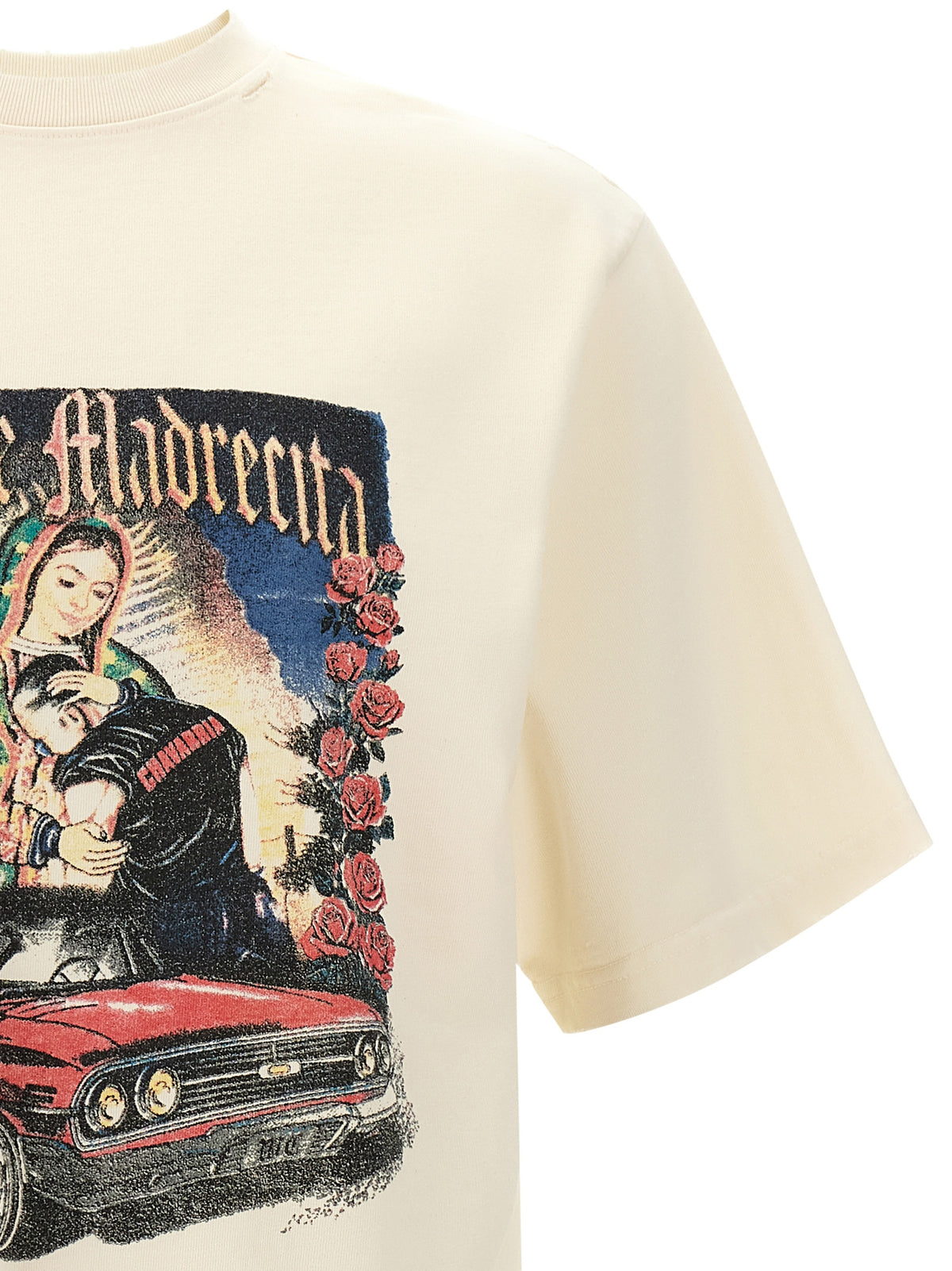 WILLY CHAVARRIA Weißes Baumwoll-T-Shirt