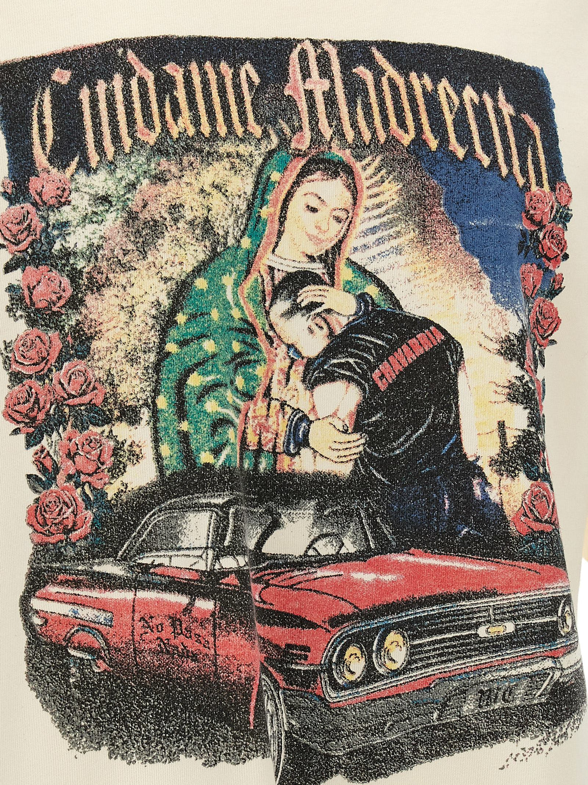 WILLY CHAVARRIA Weißes Baumwoll-T-Shirt