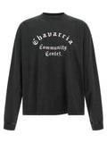 WILLY CHAVARRIA Schwarzes Baumwoll-T-Shirt