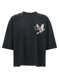 WILLY CHAVARRIA Schwarzes Baumwoll-T-Shirt