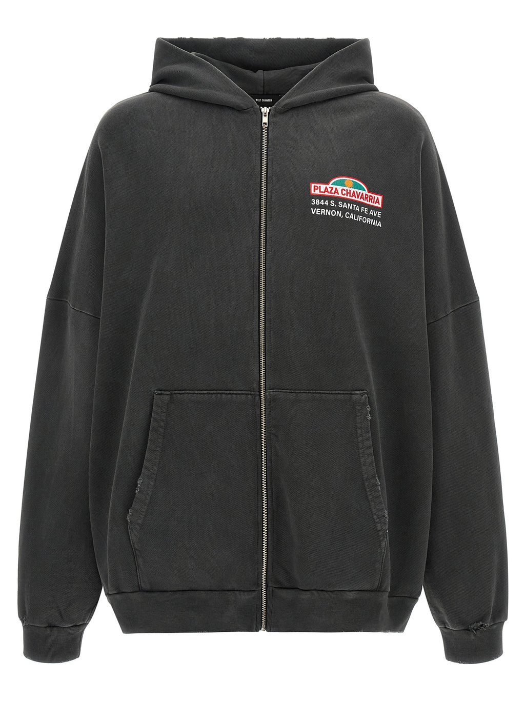 WILLY CHAVARRIA Schwarzer Baumwoll-Sweatshirt