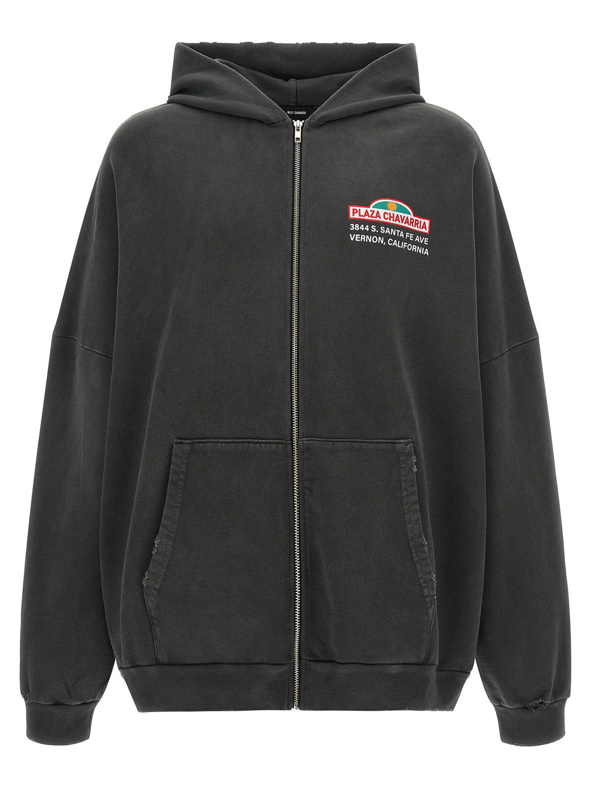 WILLY CHAVARRIA Schwarzer Baumwoll-Sweatshirt