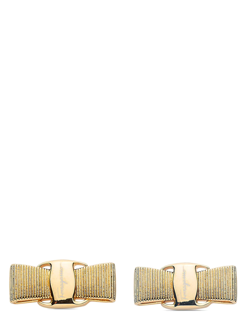 Ferragamo Ohrringe aus Goldmessing