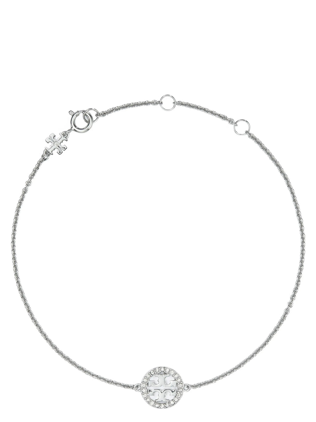 Tory Burch Armband aus Messing mit Silber-Finish