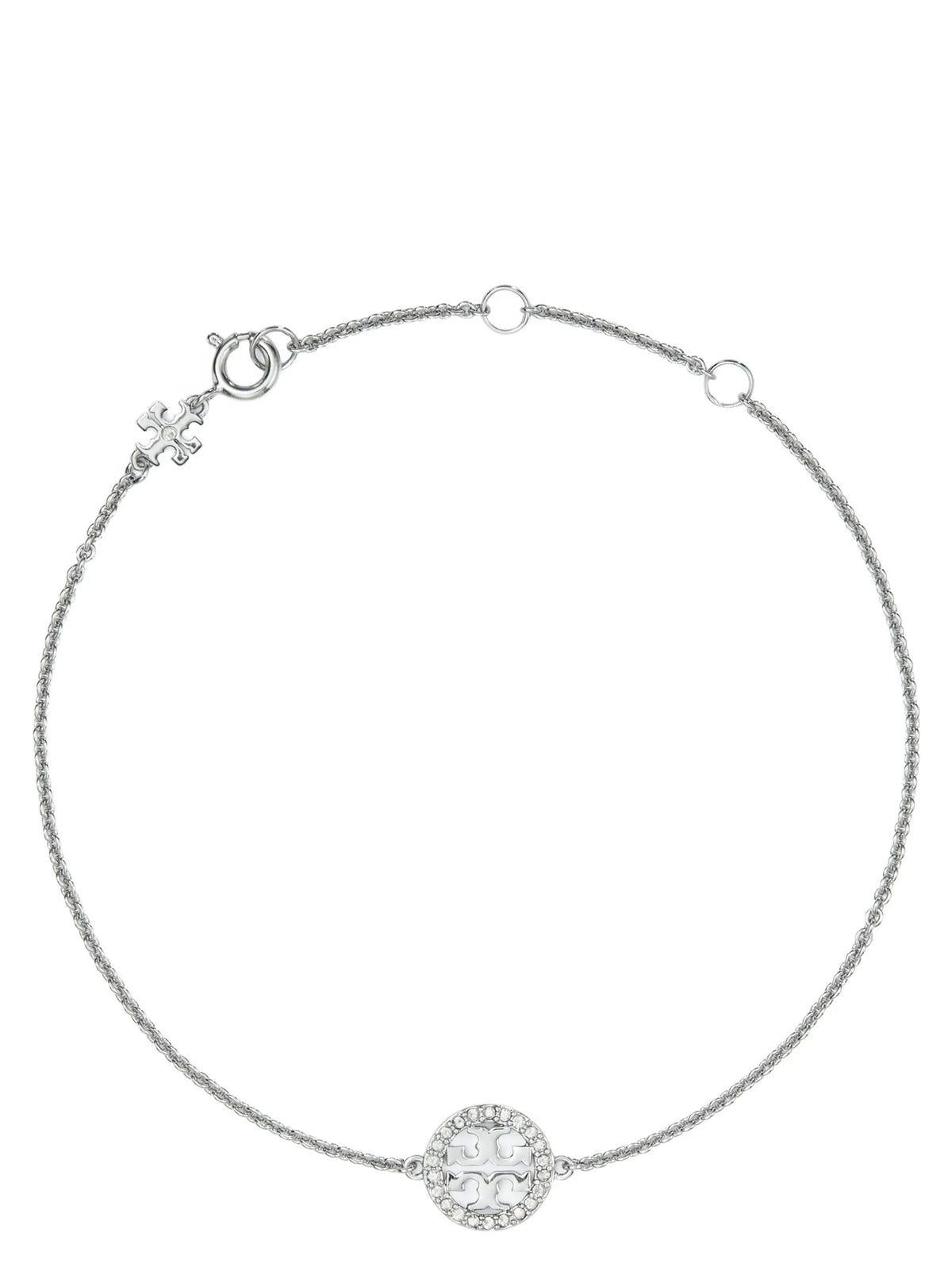 Tory Burch Armband aus Messing mit Silber-Finish