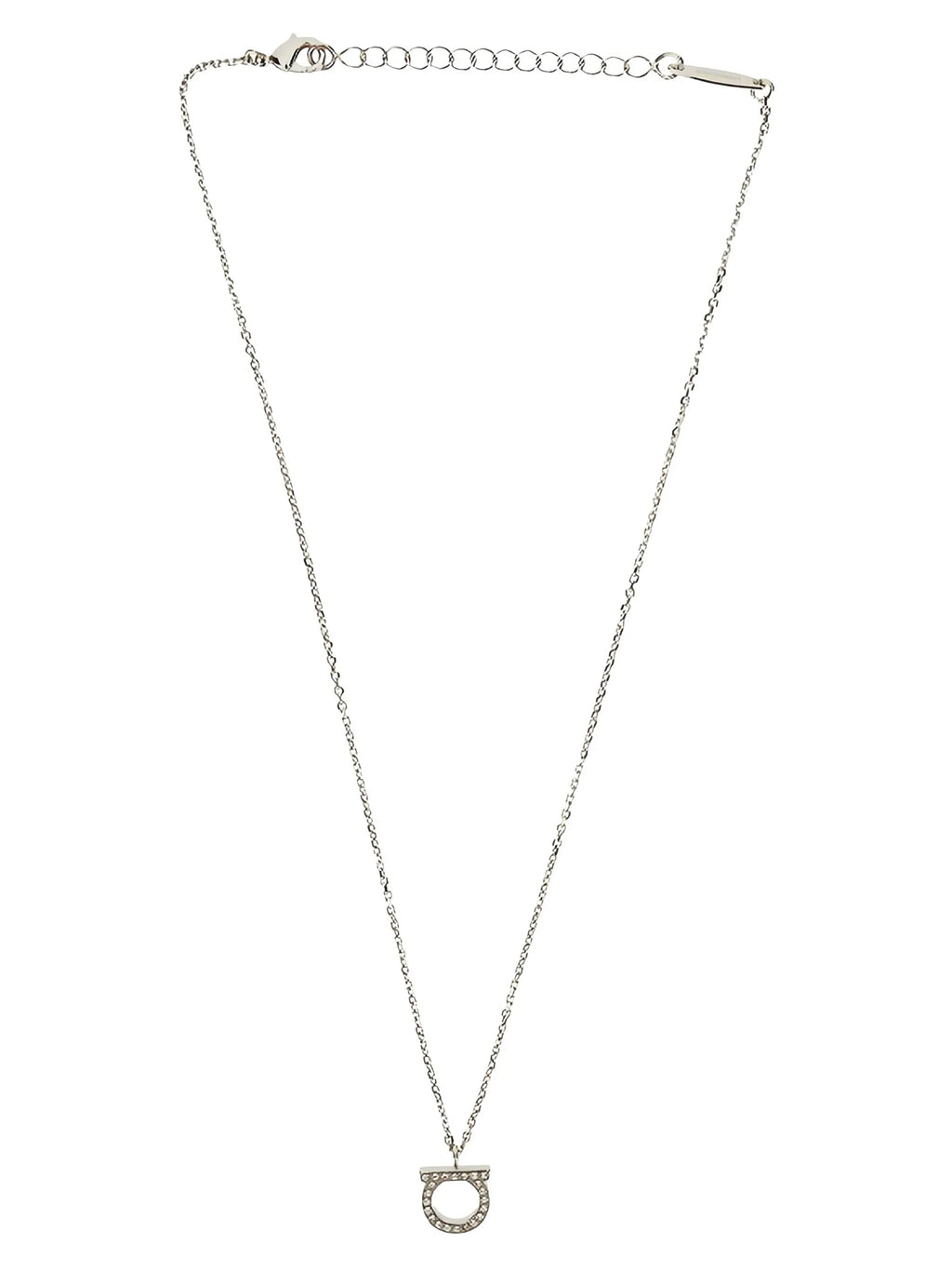 Ferragamo Halskette aus Silbermessing