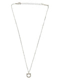 Ferragamo Halskette aus Silbermessing