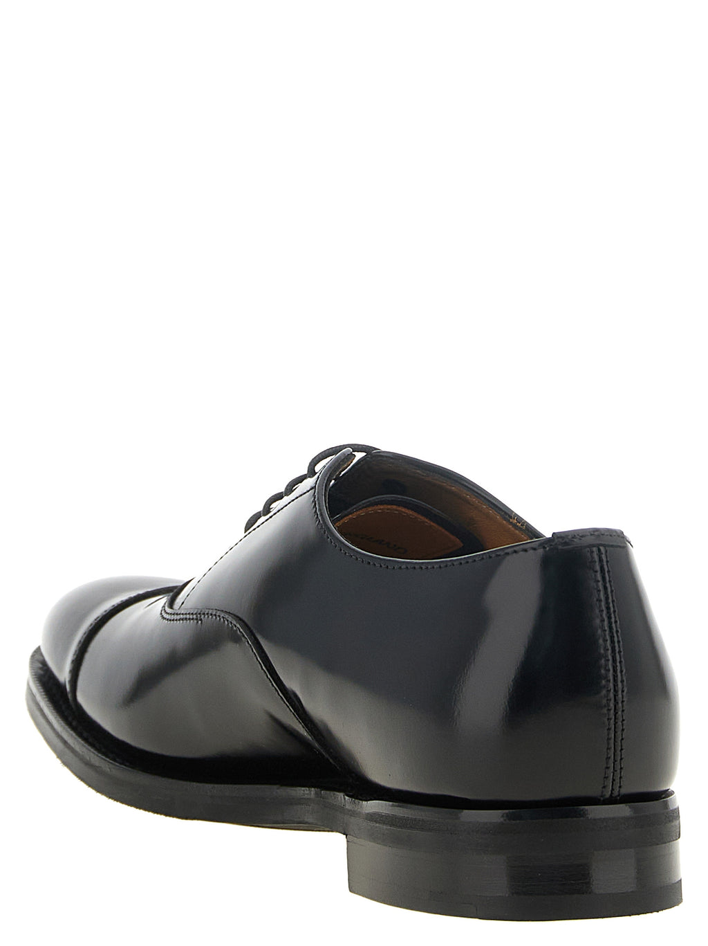 Church's Schwarze Oxford- und Derby-Schuhe aus Kalbsleder