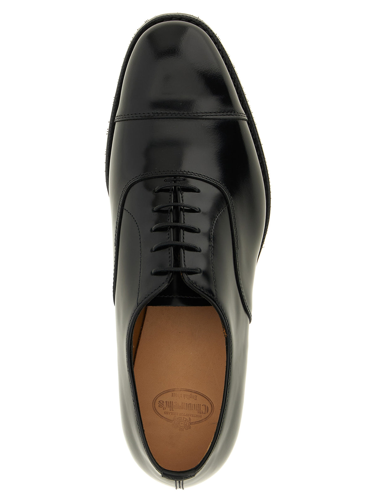 Church's Schwarze Oxford- und Derby-Schuhe aus Kalbsleder