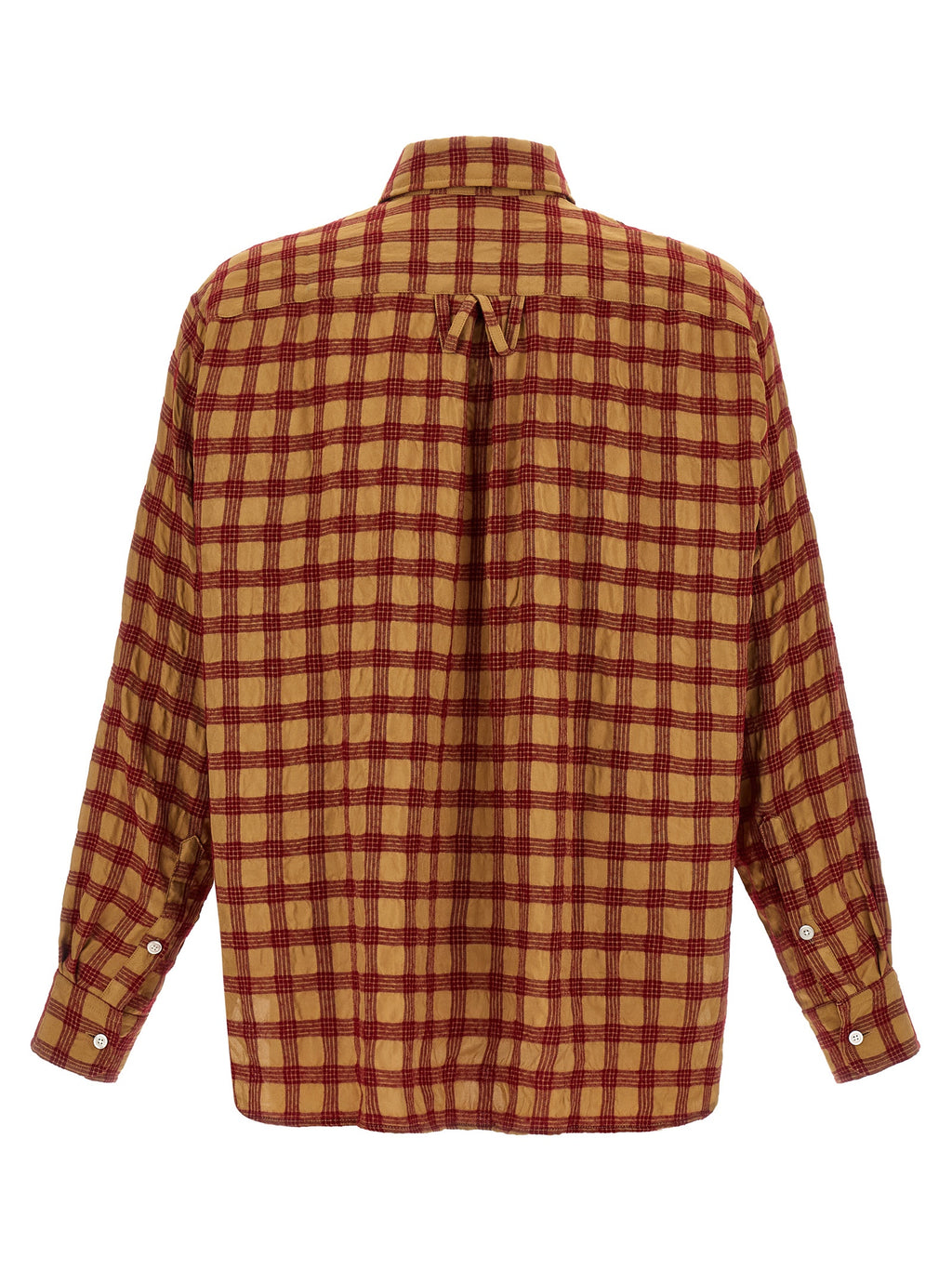 WILLY CHAVARRIA Bordeaux Viskose-Bluse