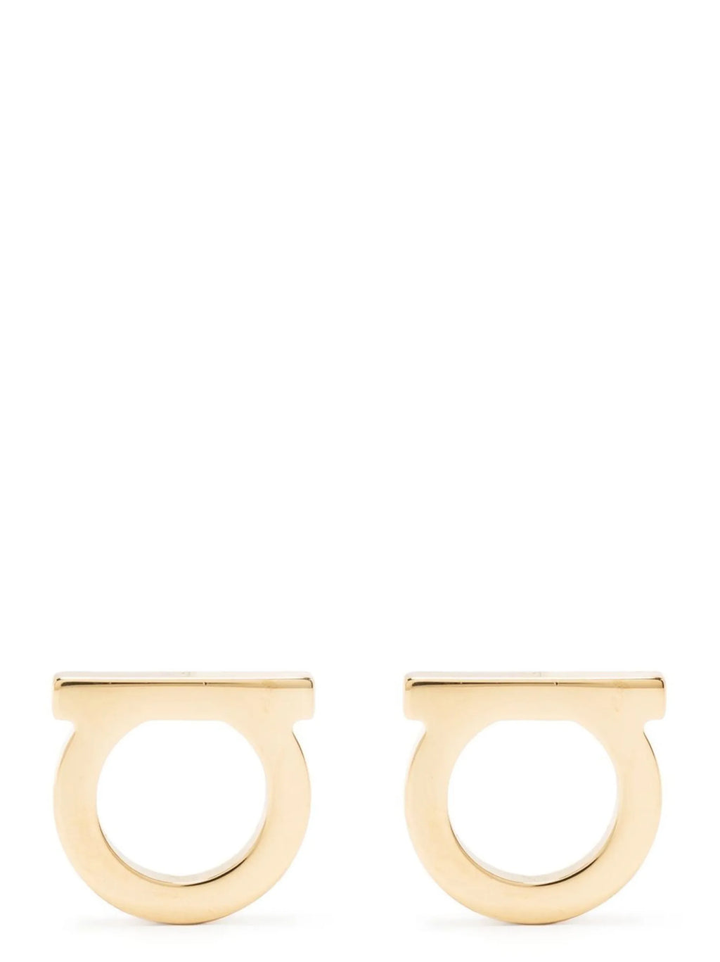 Ferragamo Ohrringe aus Goldmessing