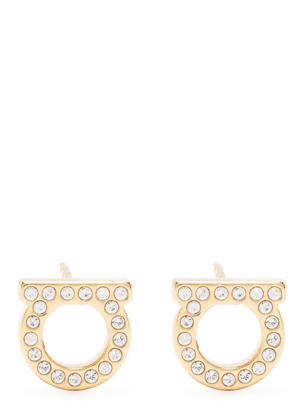 Ferragamo Ohrringe aus Goldmessing