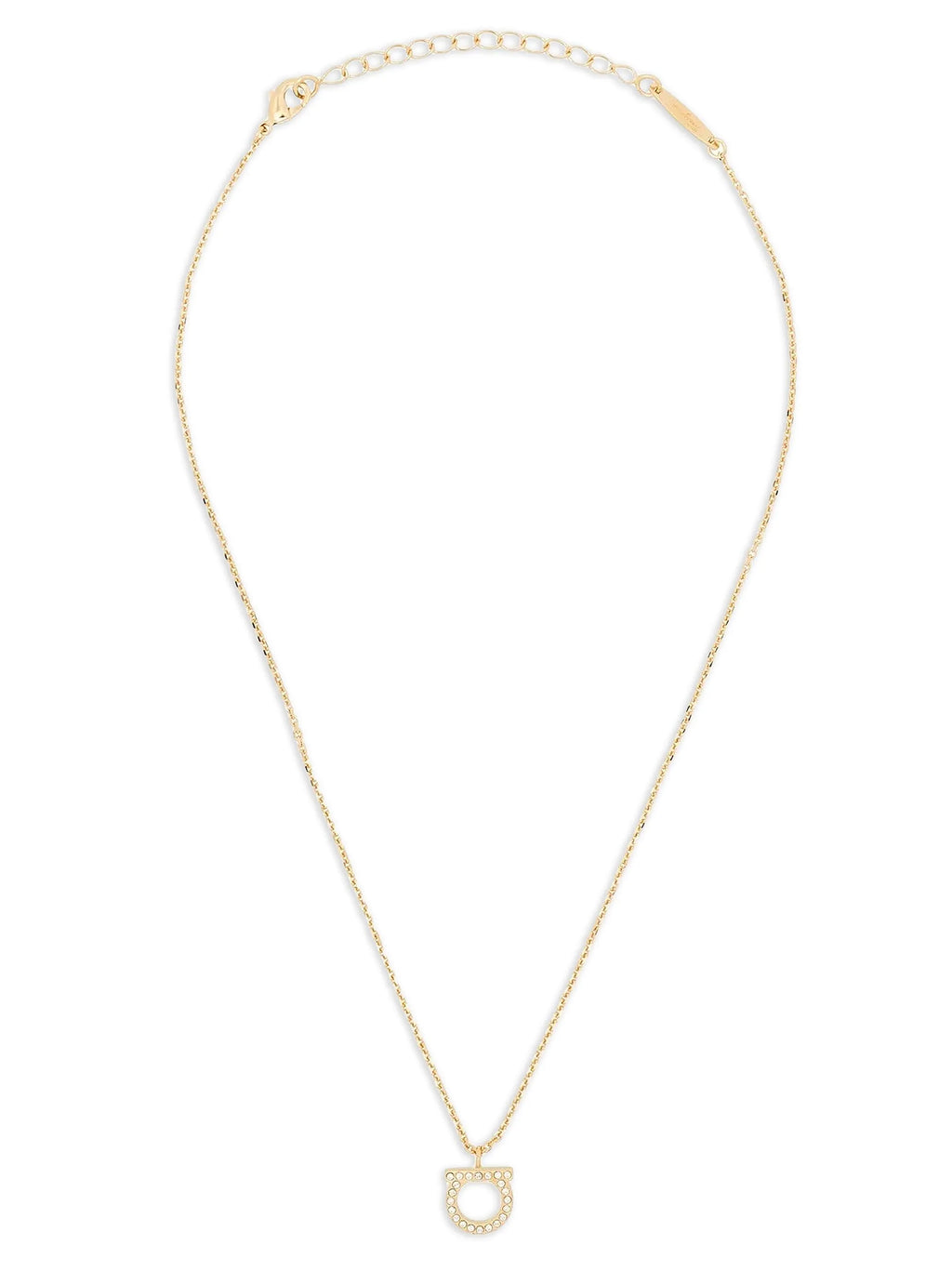 Ferragamo Goldfarbene Halskette