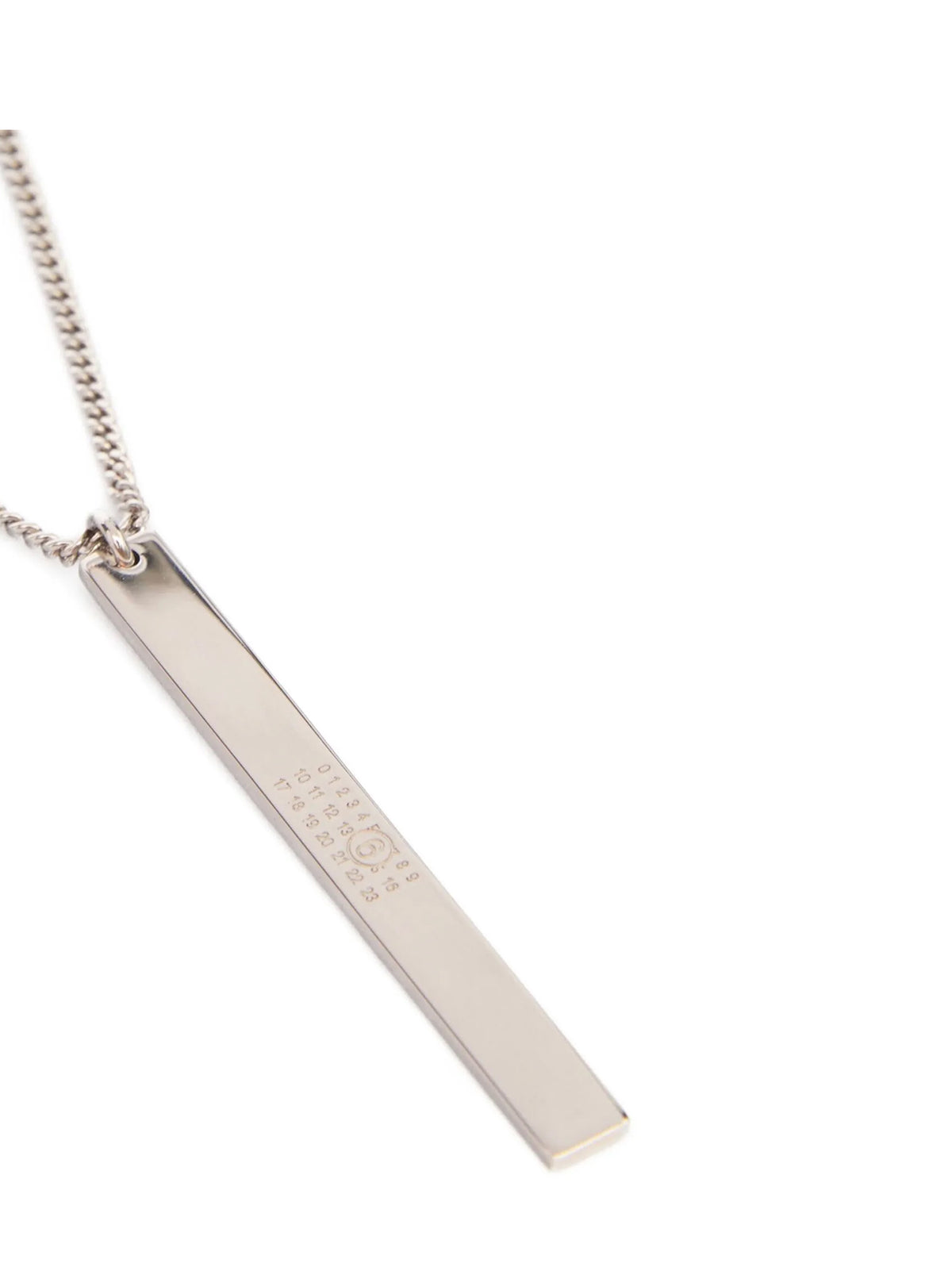 MM6 Maison Margiela Halskette aus Silbermessing