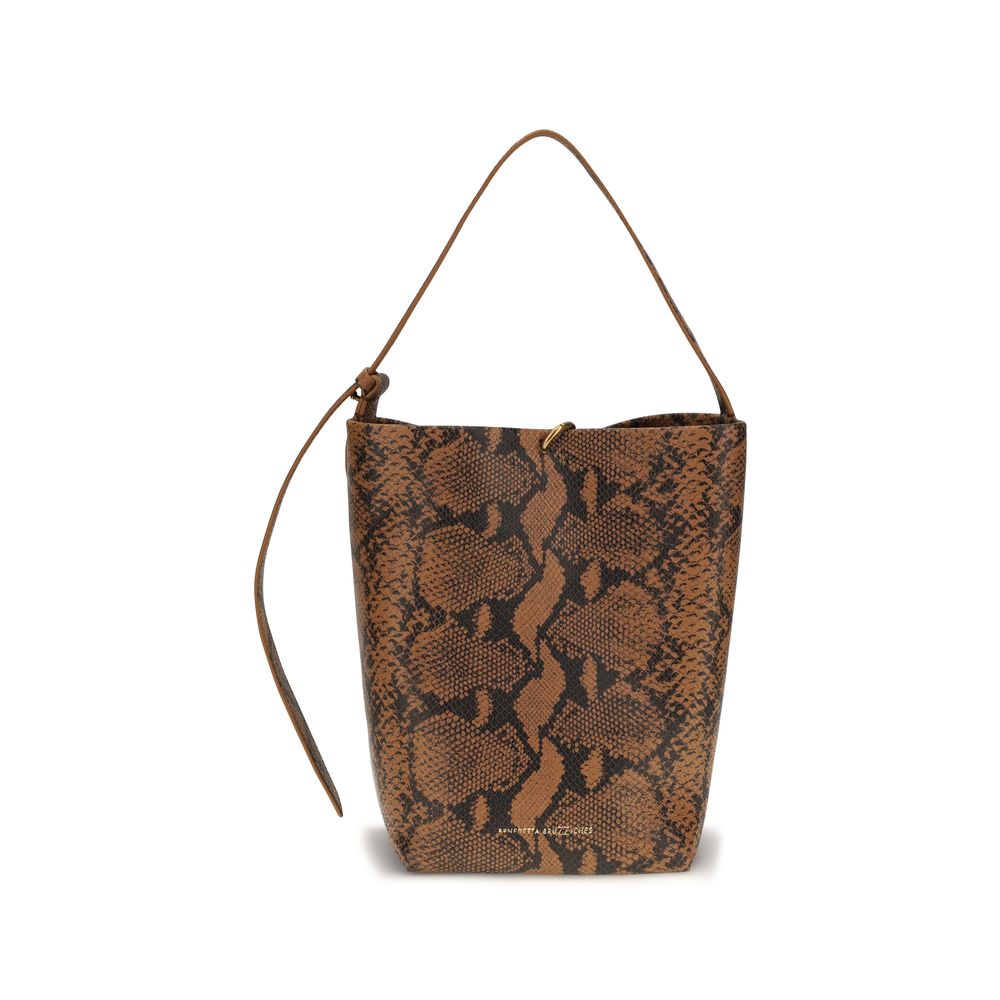 Benedetta Bruzziches Braune Kalbsleder Bos Taurus Schultertasche