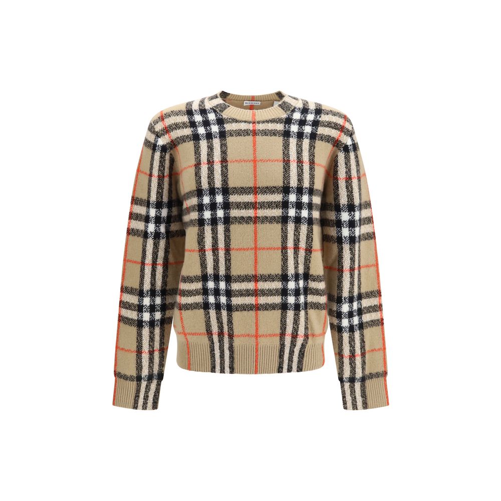 Burberry Beiger Kaschmirpullover