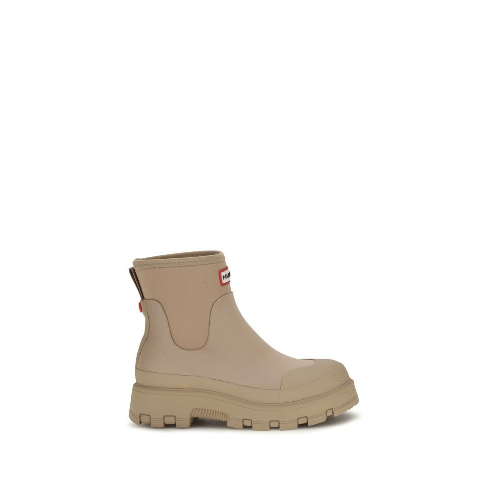 Hunter Beige Gummistiefel Chelsea