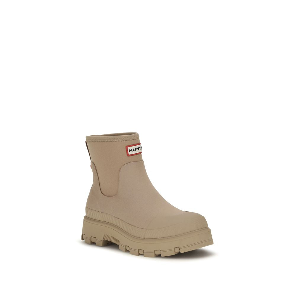 Hunter Beige Gummistiefel Chelsea