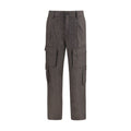 Brunello Cucinelli Braune Cargo-Hose aus Ovis Aries Wolle