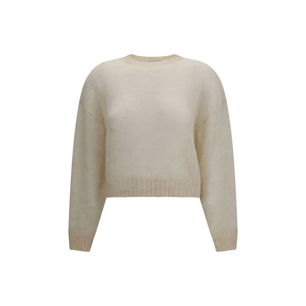 Brunello Cucinelli Beiger Kaschmirpullover