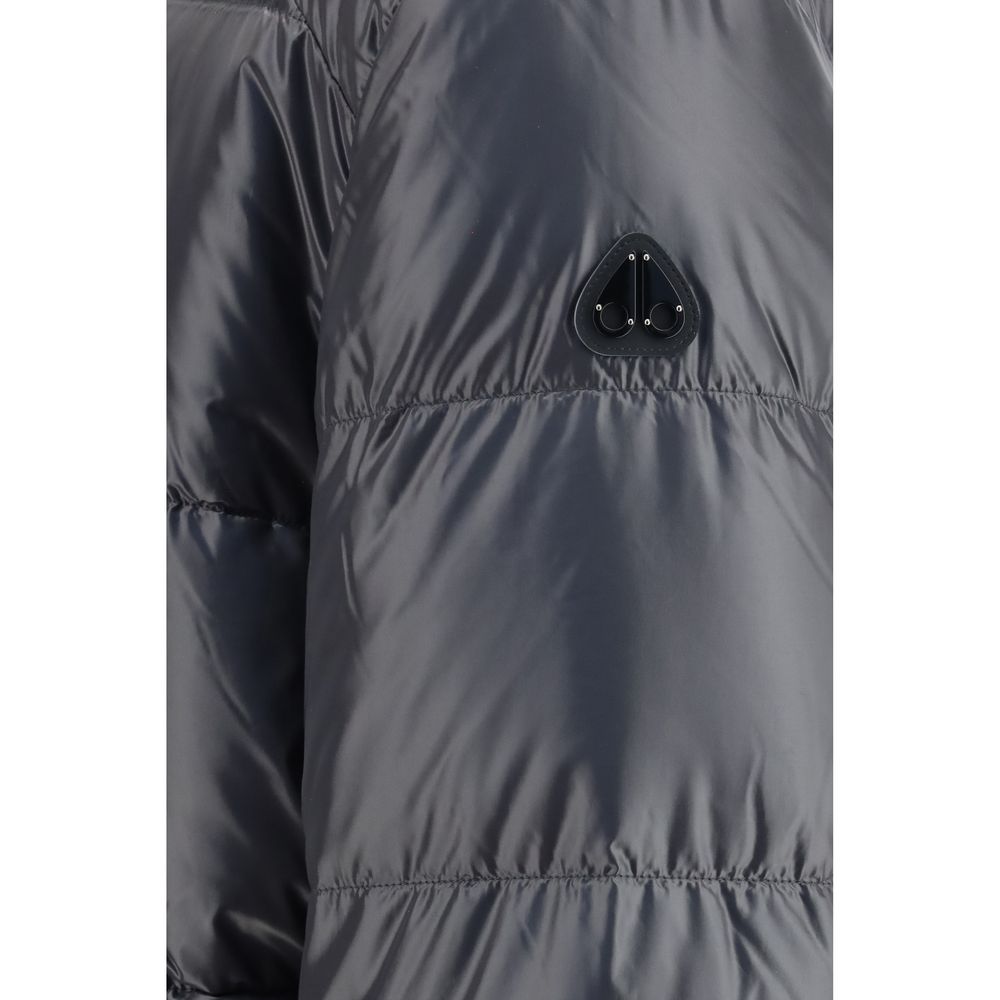 Moose Knuckles Graue Jacke aus Nylon