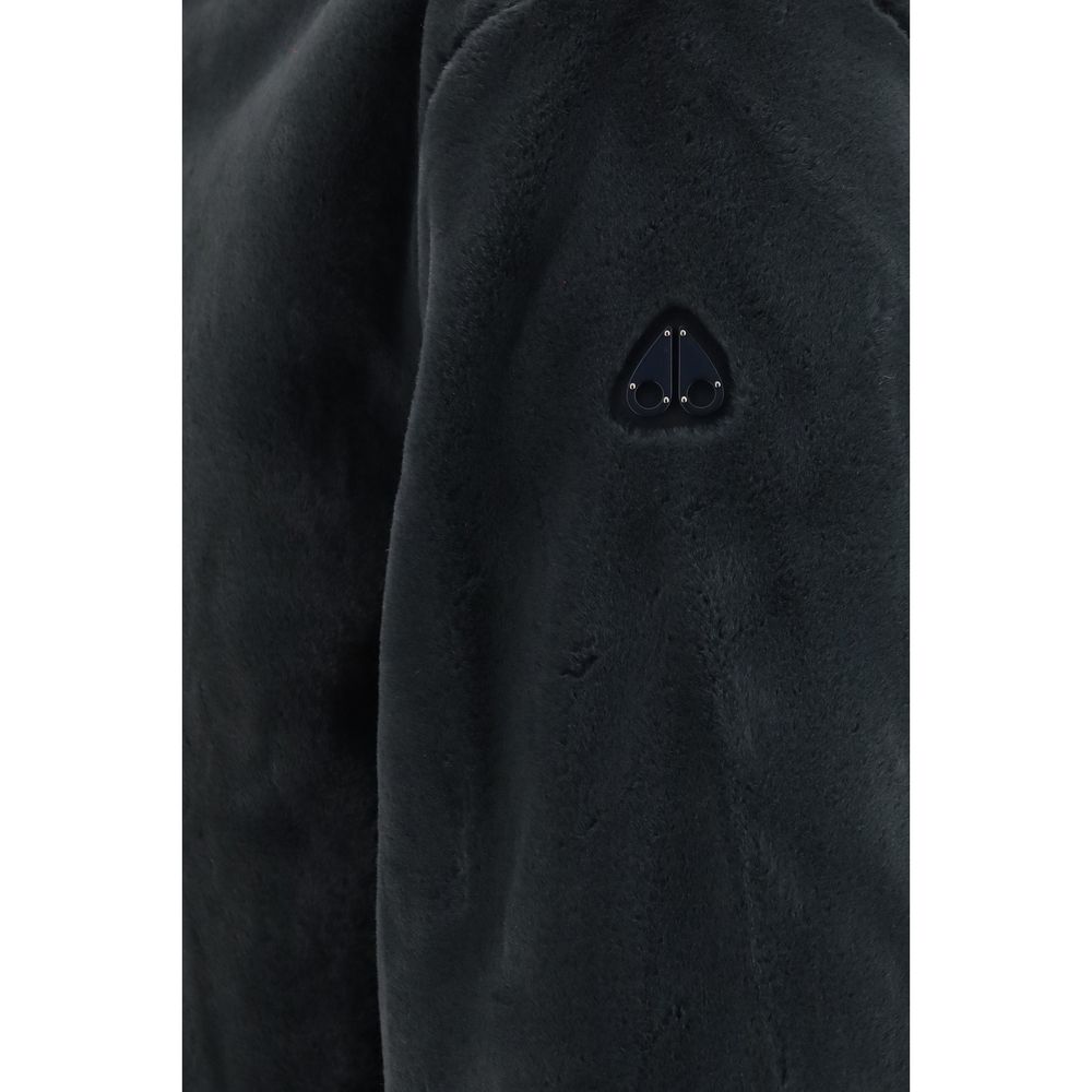 Moose Knuckles Graue Jacke aus Nylon