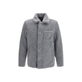 Herno Graue Polyester-Jacke in voller Länge