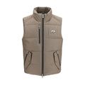 Moose Knuckles Beige Baumwoll-Ärmellose Jacke