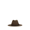 Brunello Cucinelli Brauner Eco-Stoff-Fedora