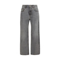 Brunello Cucinelli Graue Jeans aus Baumwolle