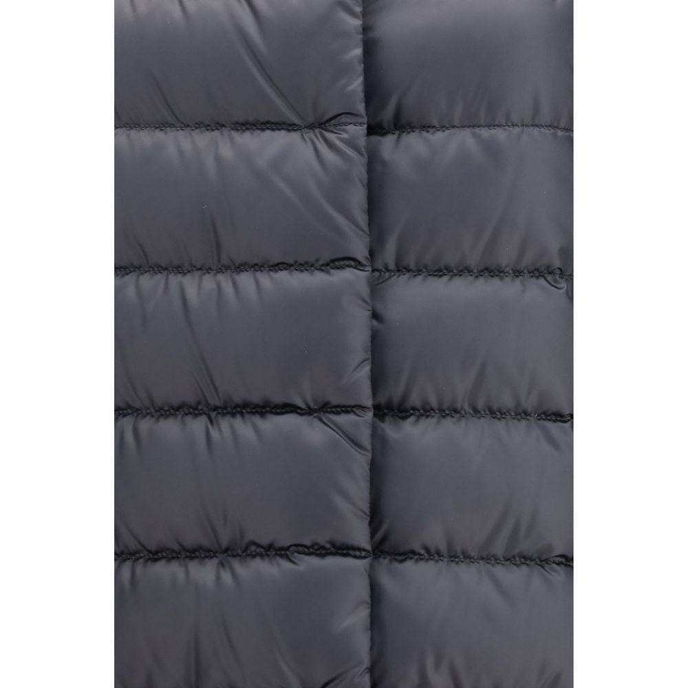 Herno Schwarze Polyamid-Jacke in voller Länge