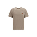 Maison Kitsuné Beiges Baumwoll-T-Shirt