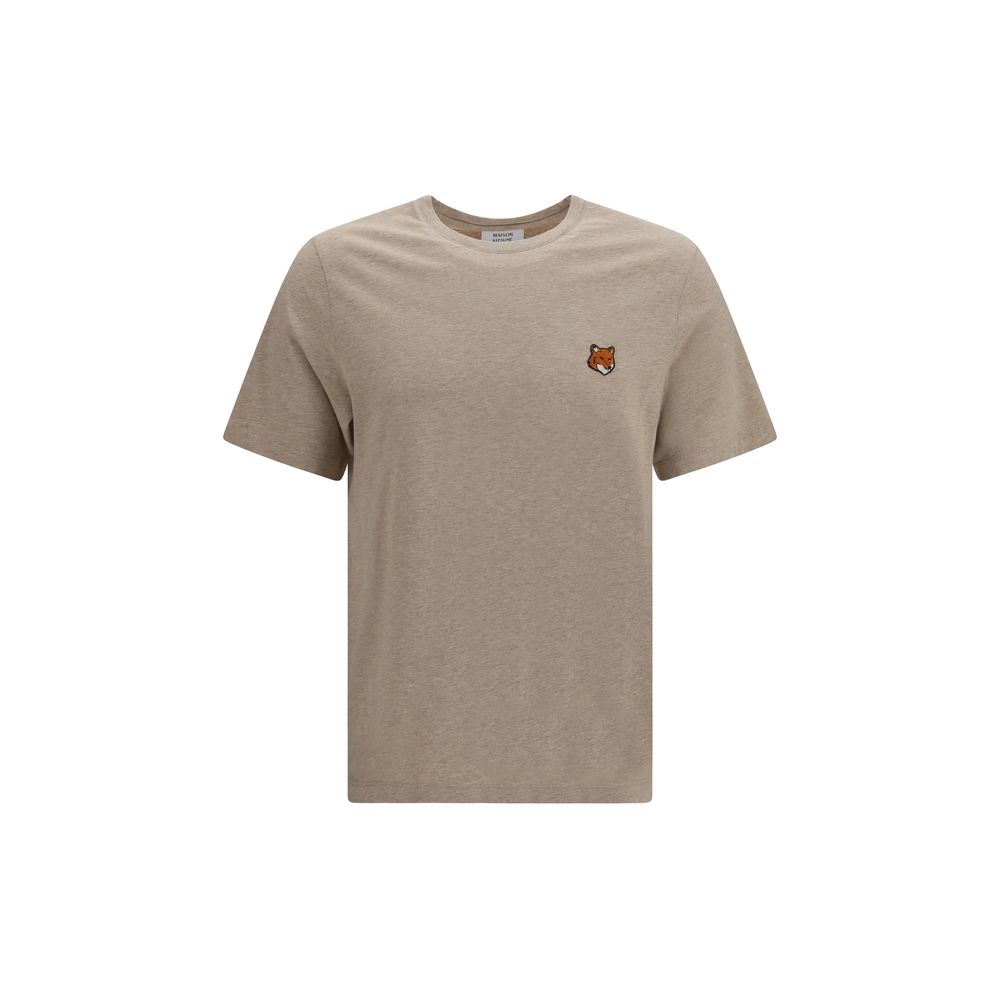Maison Kitsuné Beiges Baumwoll-T-Shirt