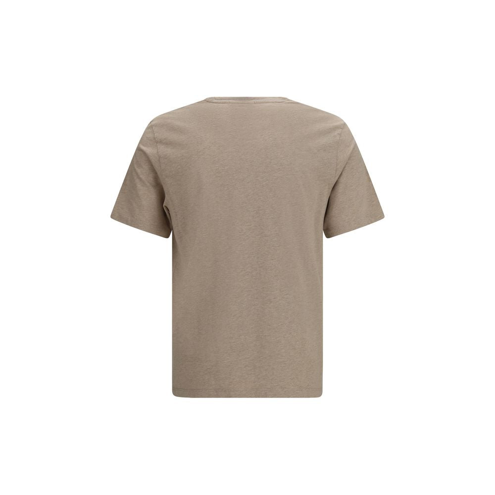 Maison Kitsuné Beiges Baumwoll-T-Shirt