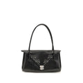 Marni Schwarze Bos Taurus Kalbsleder Schultertasche