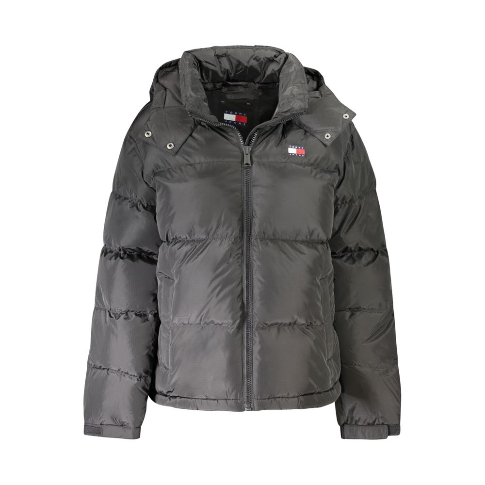 Tommy Hilfiger Schwarze Damenjacke aus Polyester
