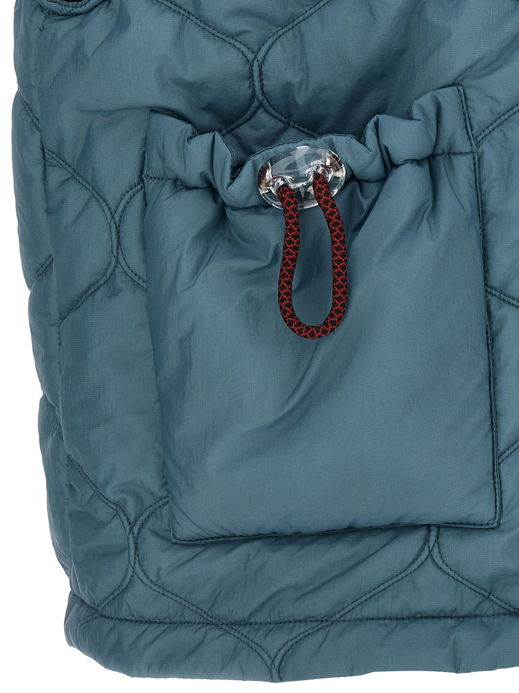MARBELL Blaue Ärmellose Jacke aus Polyamid