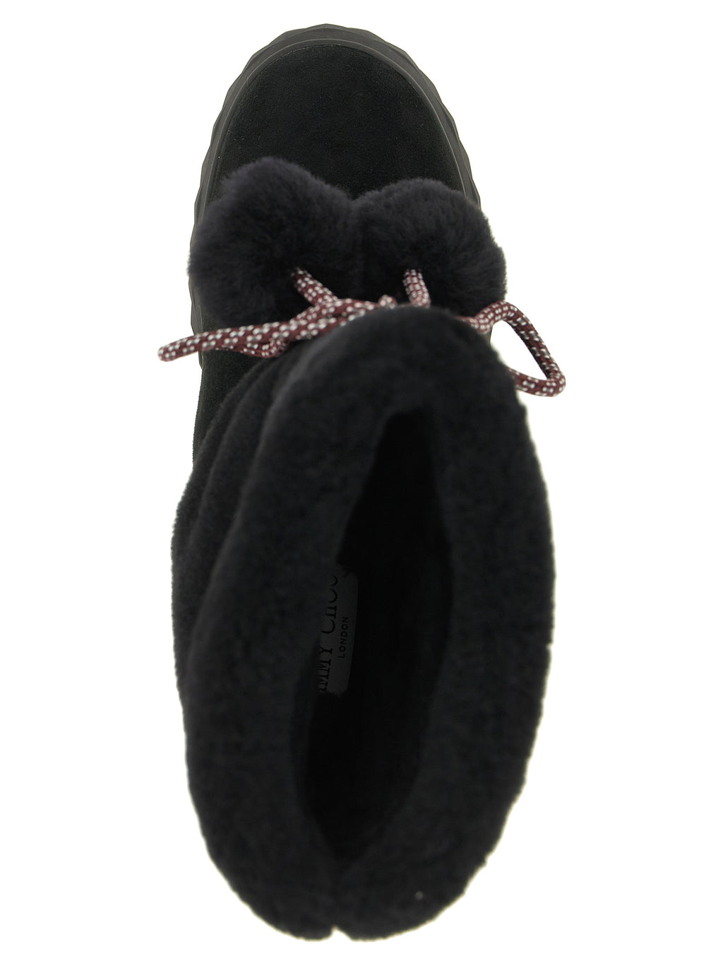 Jimmy Choo Schwarze Lammleder-Stiefeletten