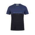 Trussardi Beachwear Blu Baumwoll-T-Shirt für Herren