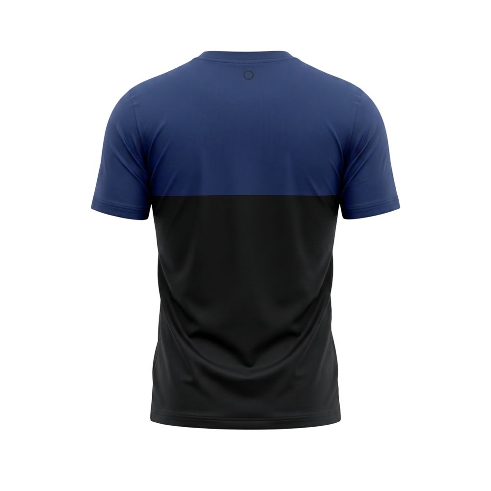 Trussardi Beachwear Blu Baumwoll-T-Shirt für Herren
