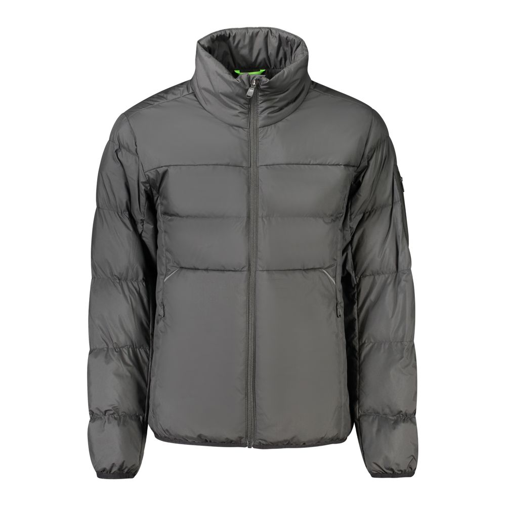 Hugo Boss Schwarze Herrenjacke aus Polyester