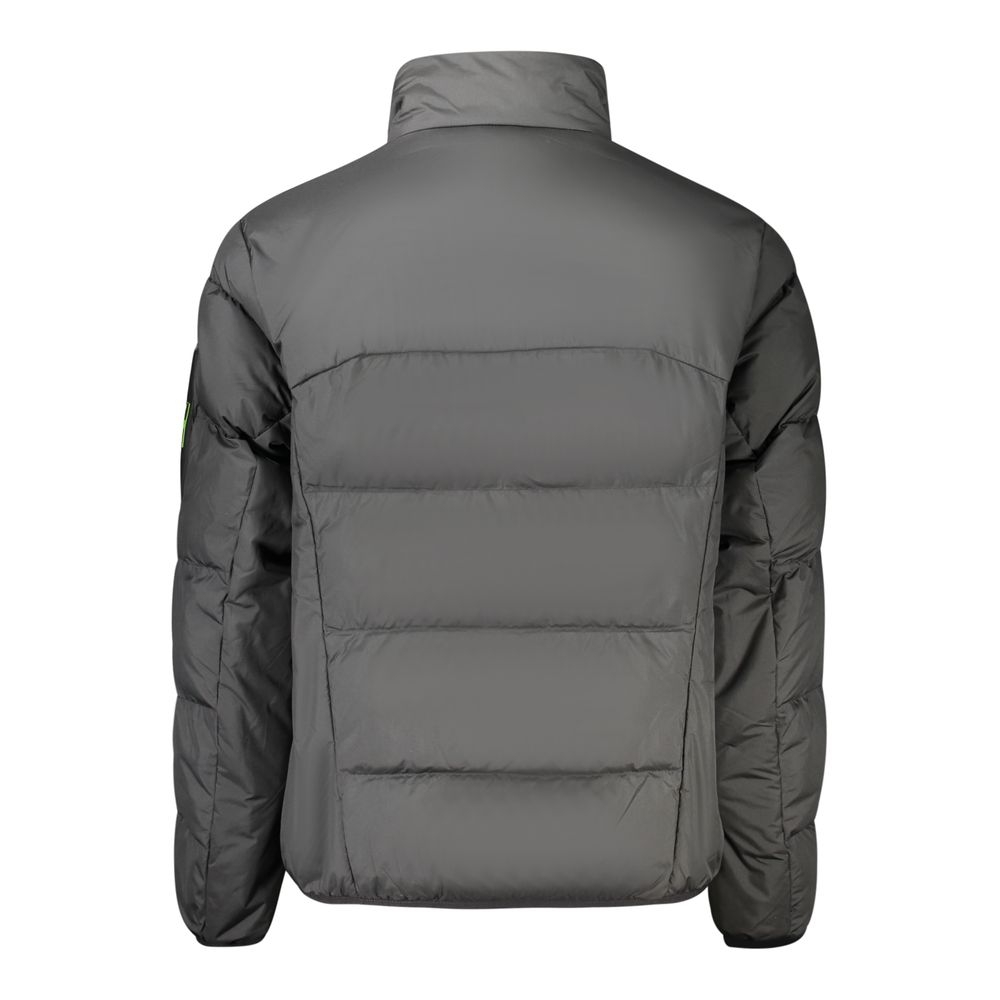 Hugo Boss Schwarze Herrenjacke aus Polyester