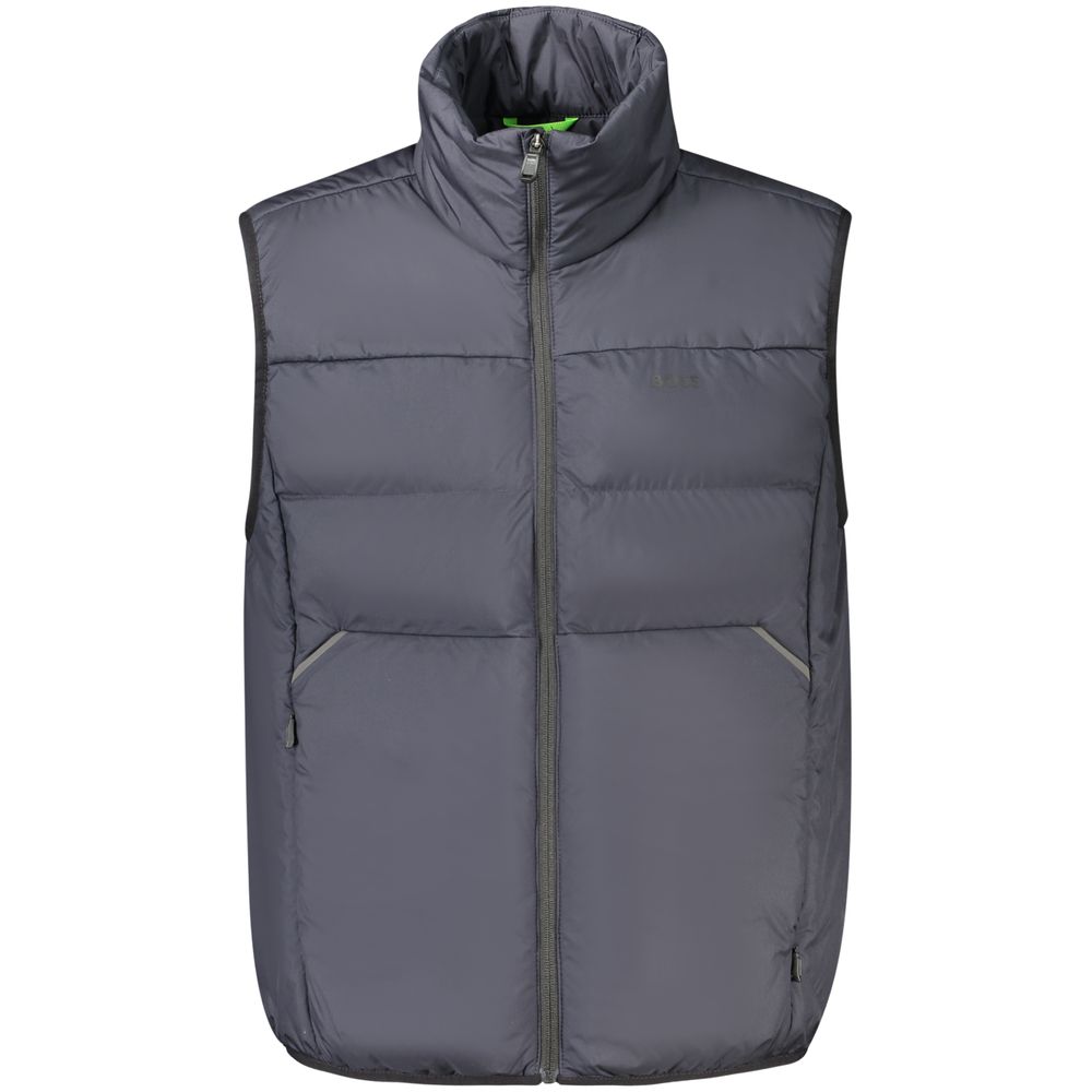 Hugo Boss Blaue Herrenweste aus Polyester