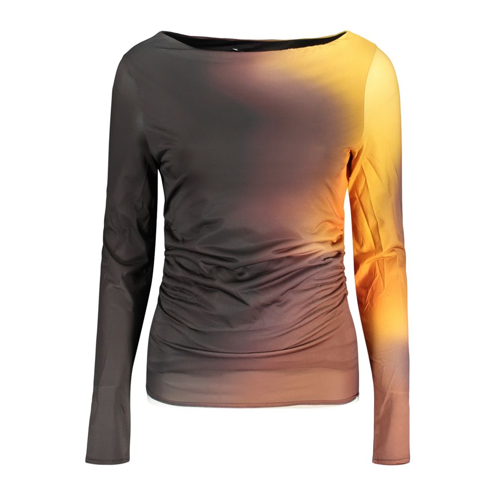 Desigual Nero Polyester Damen-T-Shirt