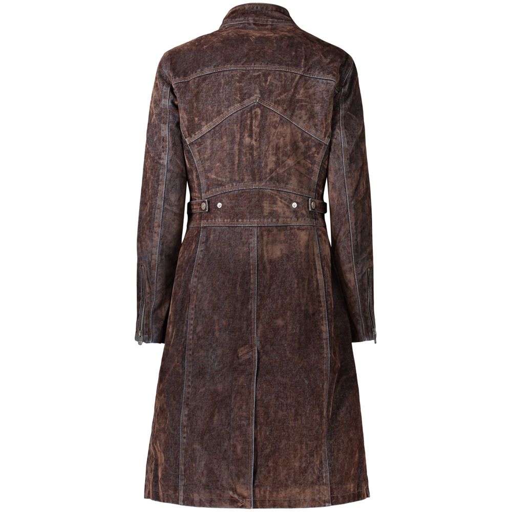 Desigual Braune Baumwolljacke für Damen
