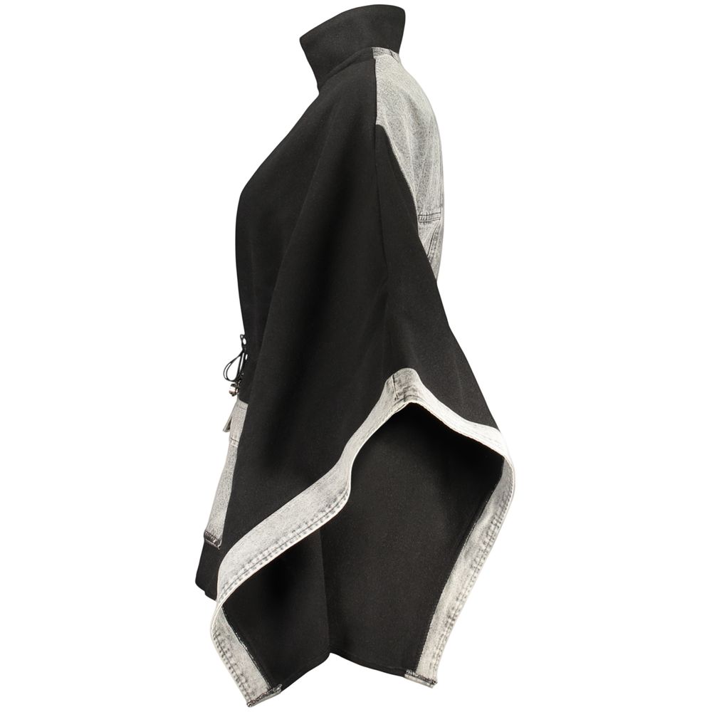 Desigual Schwarzer Polyester-Damenpullover