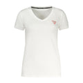 Guess Jeans Weißes Baumwoll-T-Shirt